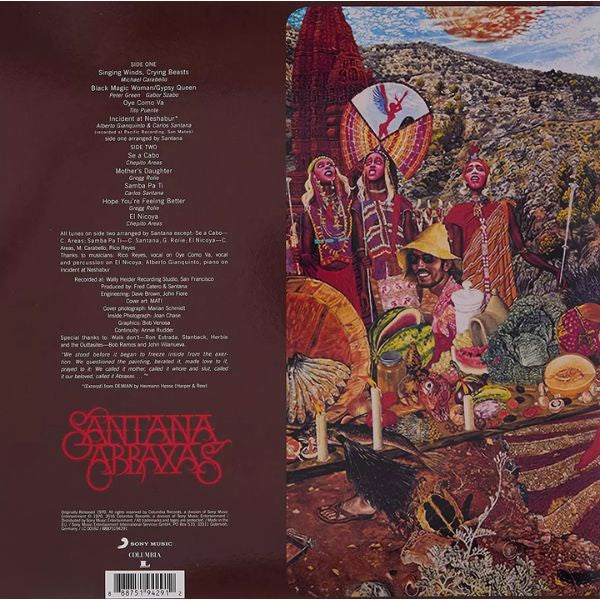 Santana :Abraxas - LP. Shop now online in UAE