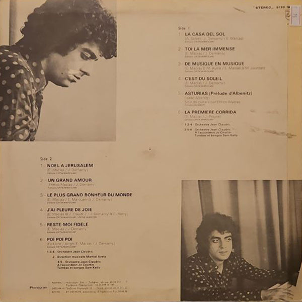 Enrico Macias - La Casa Del Sol - LP (Used Vinyl)