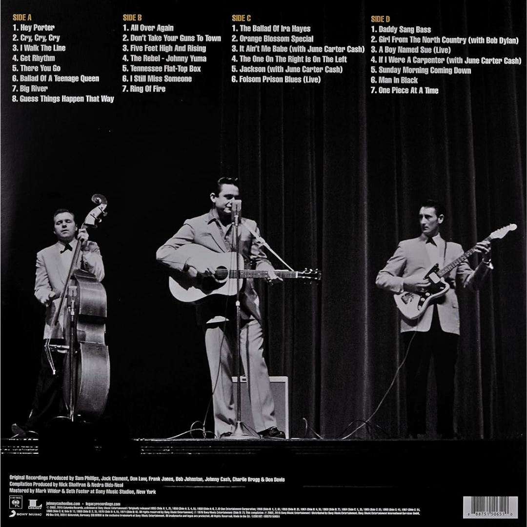Johnny Cash - Essential Johnny Cash - 2LP. Buy now online in uae