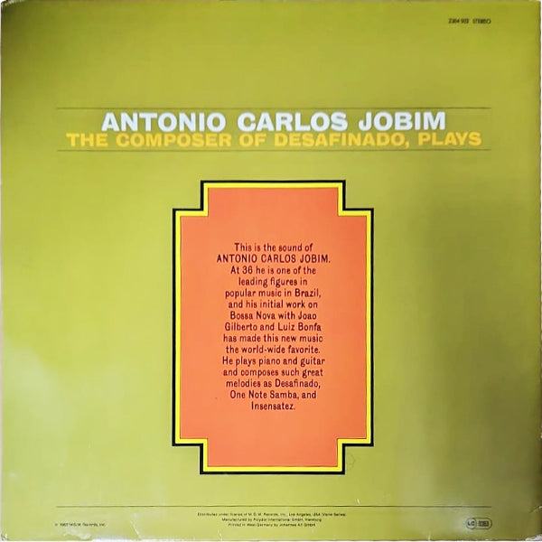 Antonio Carlos Jobim - A Certain Mister Antonio Carlos Jobim - LP - (Used Vinyl)