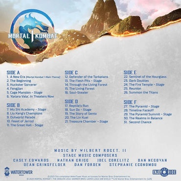 OST - Ovgst - Mortal Kombat 1 (Limited Edition Elements Colored Vinyl) - 3LP