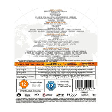 Indiana Jones - 4 Movie Collection - Blu-Ray