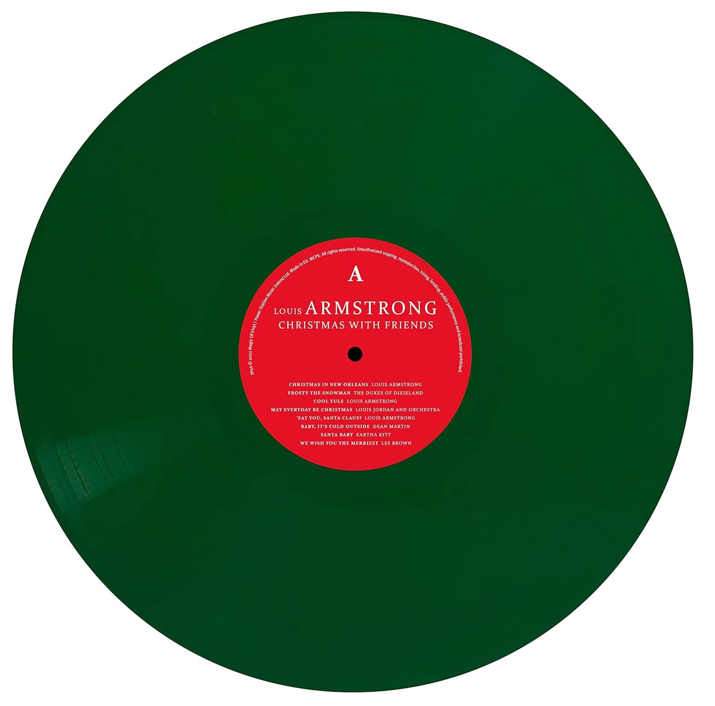 Louis Armstrong - Christmas With Friends (Limited Edition Green vinyl) - LP