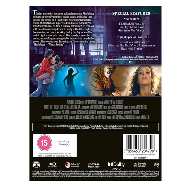Flashdance - Blu-Ray. Shop now online in uae