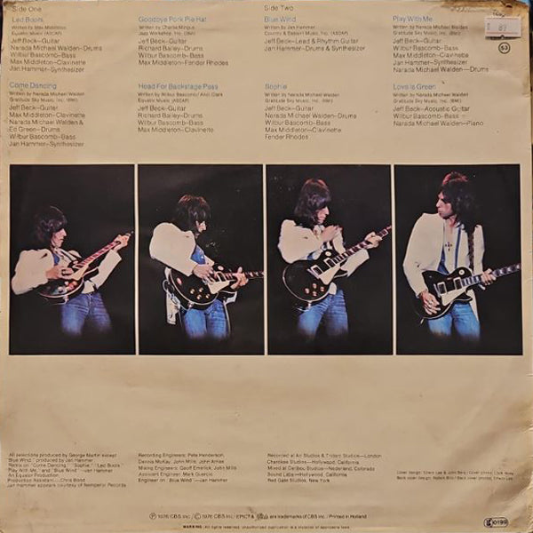 Jeff Beck - Wired - LP (Used Vinyl)