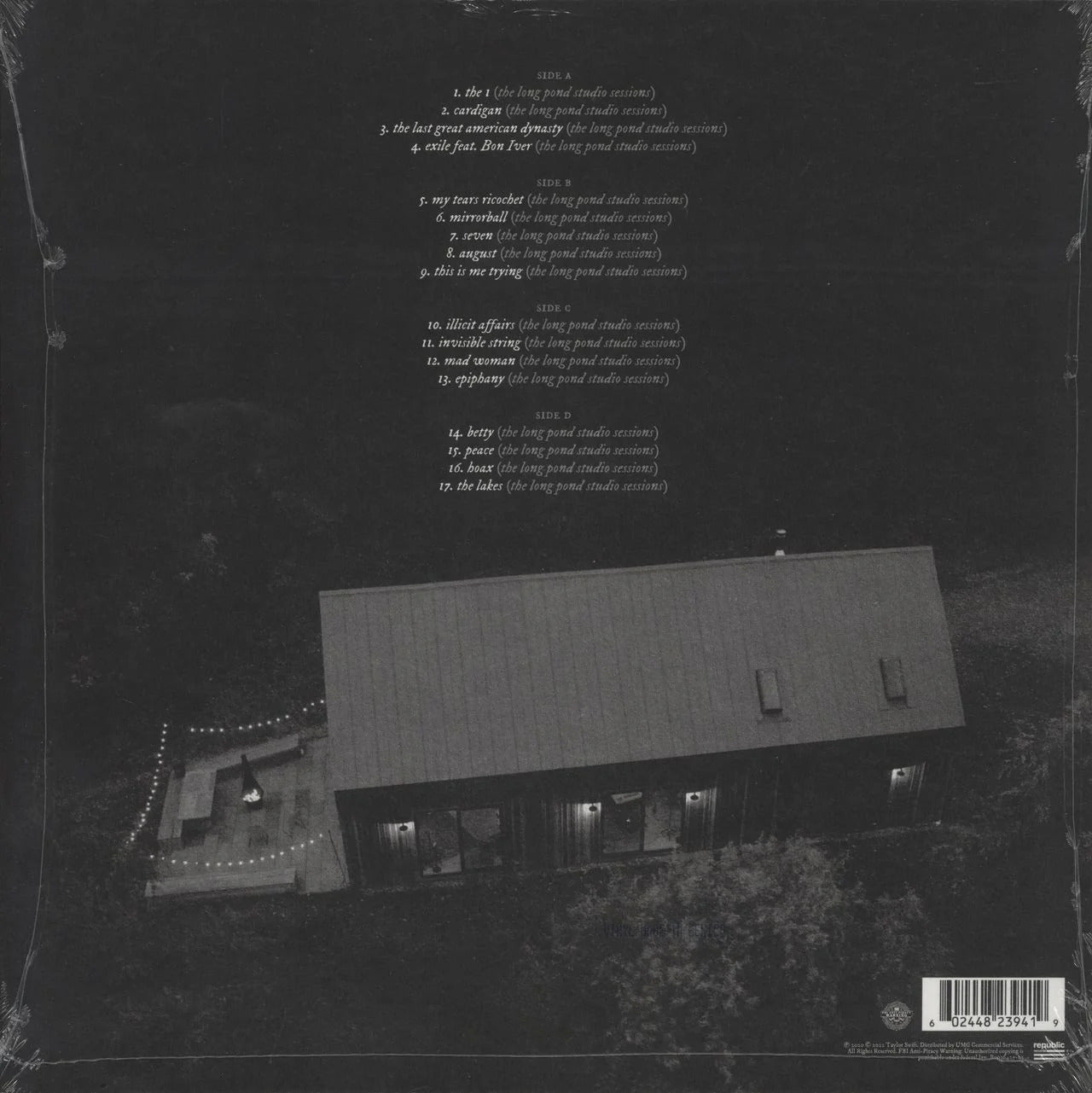 Taylor Swift - Folklore: The Long Pond Studio Sessions (RSD 2023 Grey Vinyl) - 2LP