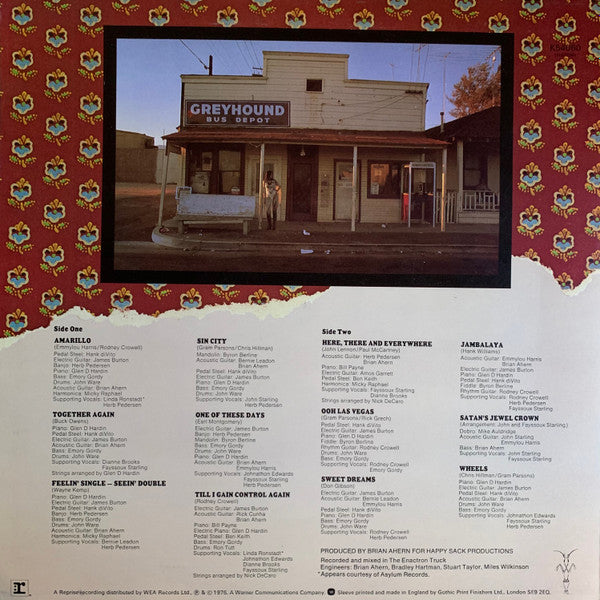 إيمي لو هاريس - فندق إيليت - ألبوم (فينيل مستعمل)