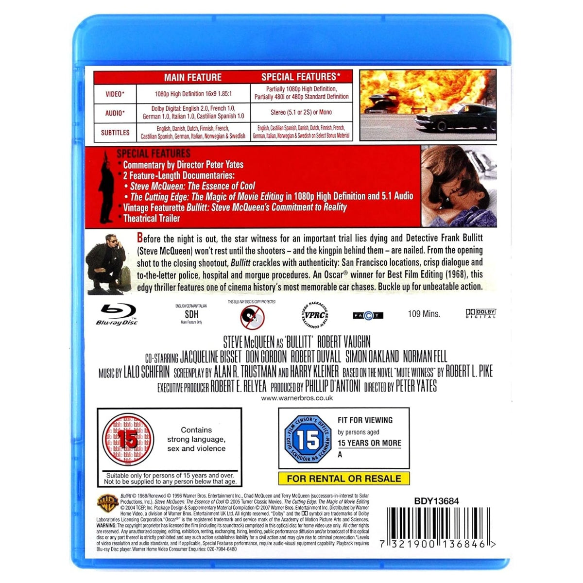 Bullitt - Blu-Ray