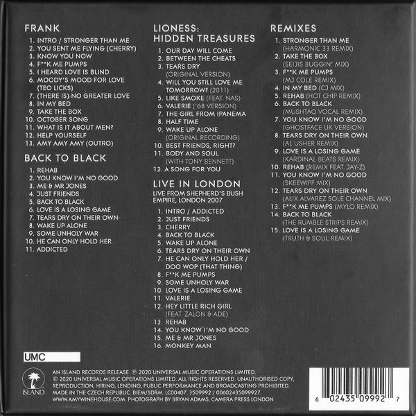 مجموعة إيمي واينهاوس - 5 أقراص مدمجة