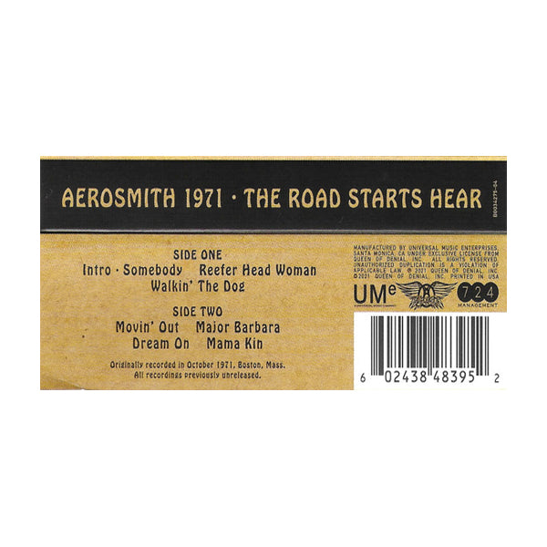 Aerosmith - 1971: The Road Starts Here - K7