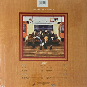 Blur - Modern Life Is Rubbish (Limited Edition 30th Anniversary Orange Vinyl) - 2LP