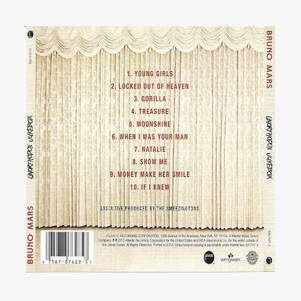 Bruno Mars - Unorthodox Jukebox - CD
