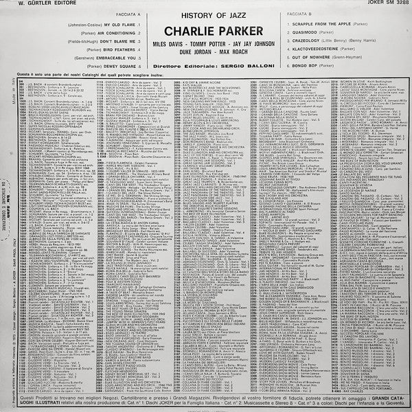 Charlie Parker - Charlie Parker - LP (Used Vinyl)