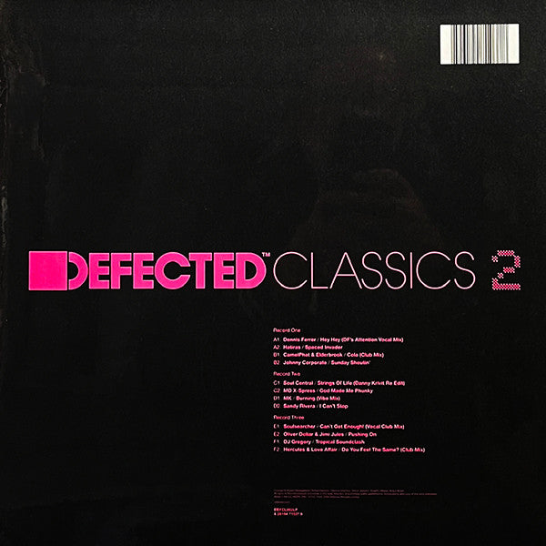 Various Artists - Defected Classics 2 - 3x12"