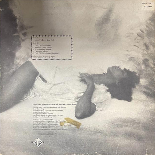 Donna Summer - Love To Love You Baby - LP (Used Vinyl)