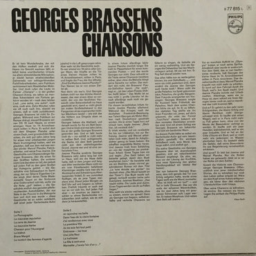 George Brassens - Chansons - LP (Used Vinyl)