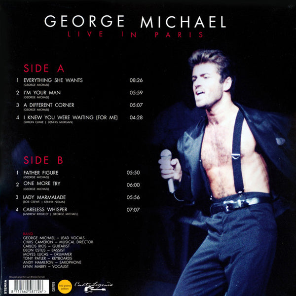 George Michael - Live In Paris - LP