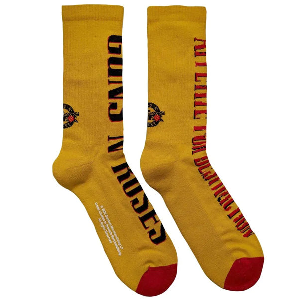 غنز آند روزز - جوارب ألبوم "شهية للتدمير" - المقاس الأوروبي - 40-45