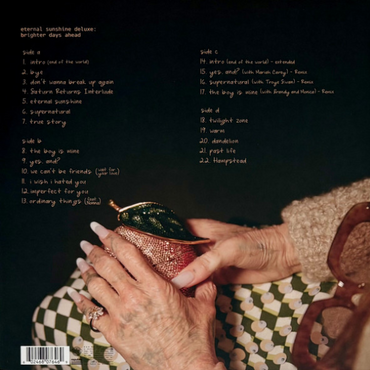 Ariana Grande - Eternal Sunshine Deluxe: Brighter Days Ahead (Translucent Marble Vinyl) - 2LP