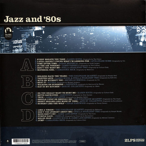 JAZZ AND 80'S (Transparent Vinyl) - 2LP. Shop now online in UAE