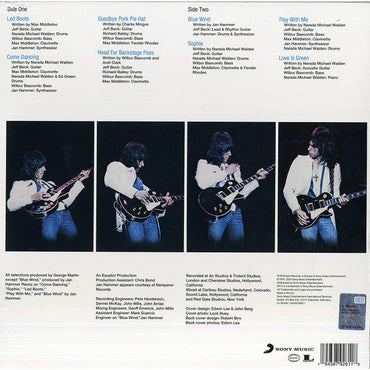 Jeff Beck - Wired (Limited Edition Transparent Blue Vinyl) - LP