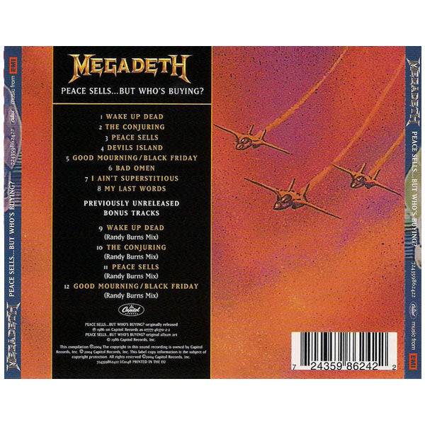 Megadeth - Peace Sells... But Who'S Buying? - CD