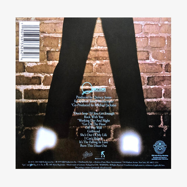 Michael Jackson - Off The Wall - CD