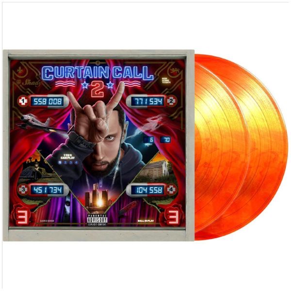米2LP Eminem Curtain Call 2 (-180g) B003609201 AFTERMATH 未開封 /00660 Eminem - Curtain Call 2 (180g Vinyl 2LP) - Music Direct