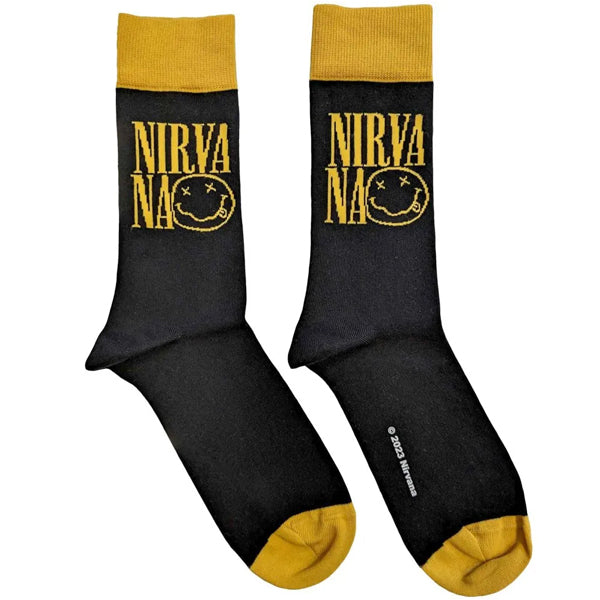 Nirvana - Socks Logo - EU 40 - 45