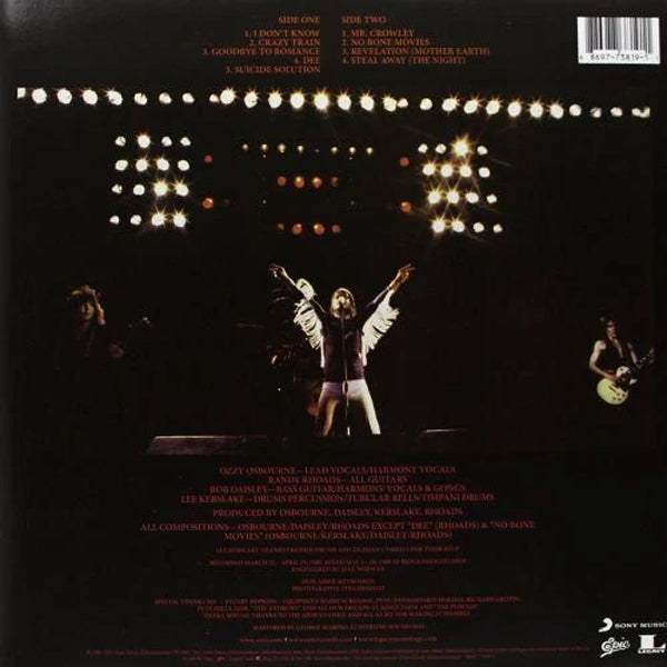 Ozzy Osbourne - Blizzard Of Oz - LP