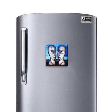 Pink Floyd - The Division Bell Metal Heads (Fridge Magnet) - Magnet