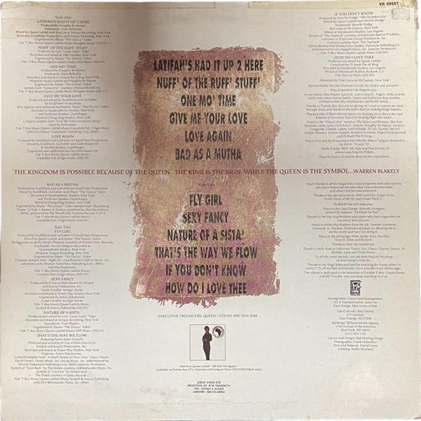 كوين لطيفة - طبيعة الأخت - ألبوم - (فينيل مستعمل)