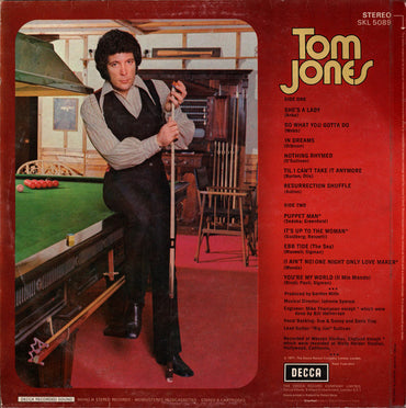 Tom Jones - Tom Jones Sings She's A Lady - LP (Used Vinyl)