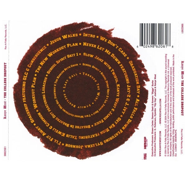 كاني ويست - كوليدج دروب آوت - سي دي