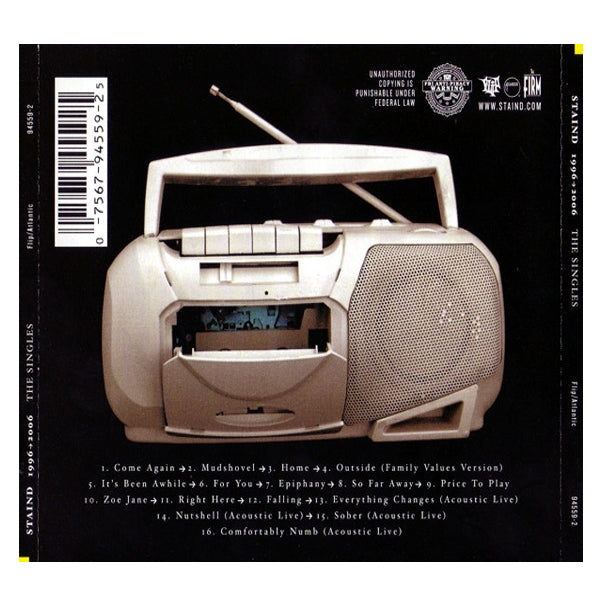 Staind - Singles 1996-2006 - CD