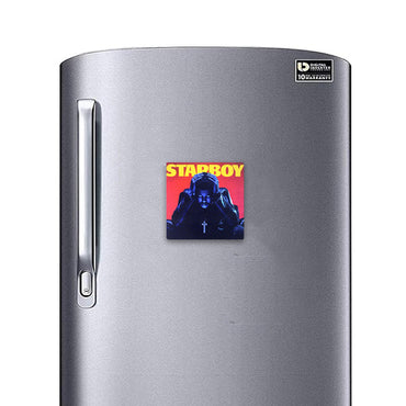 The Weeknd - Star Boy LP Cover - Fridge Magnet