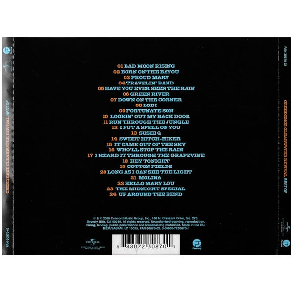 كريدنس كليرووتر ريفايفل - أفضل أغانيهم - قرص مضغوط