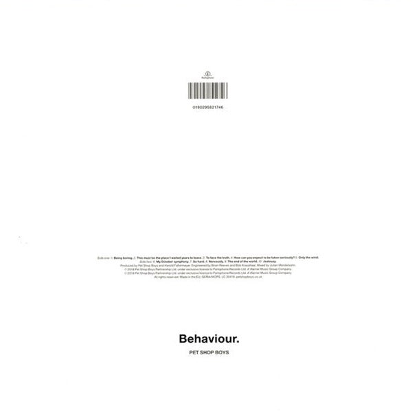 Pet Shop Boys - Behaviour - LP