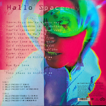David Bowie - Hallo Spaceboy (Fluro Pink Vinyl) (RSD 2026) - LP