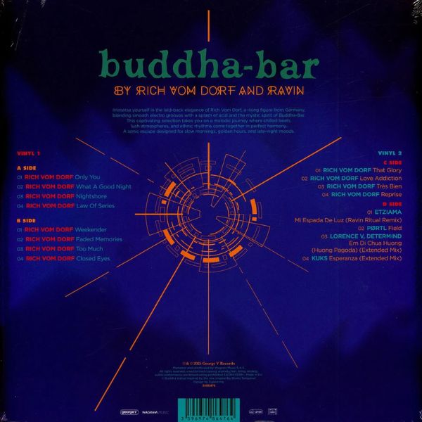 Buddha Bar - By Rich Vom Dorf & Ravin - 2LP
