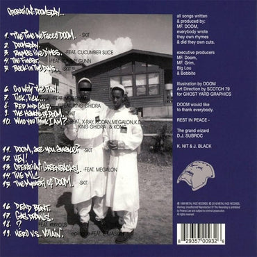 MF Doom - Operation - Doomsday - 2LP