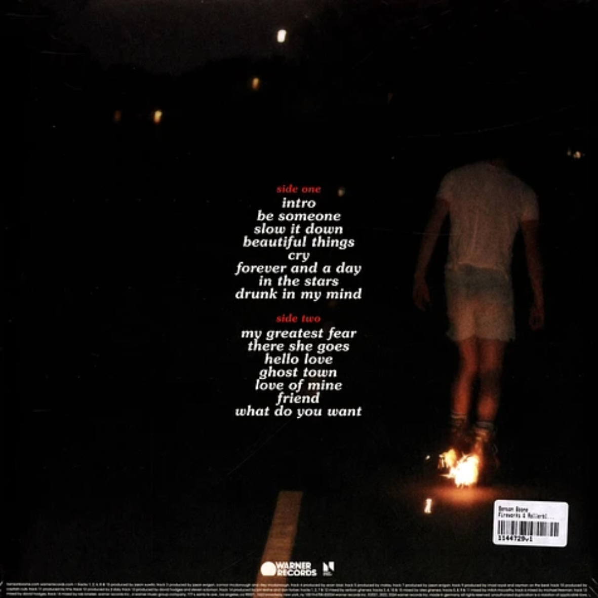 بينسون بون - ألعاب نارية وأحذية التزلج (إصدار محدود من الفينيل الشفاف) - ألبوم