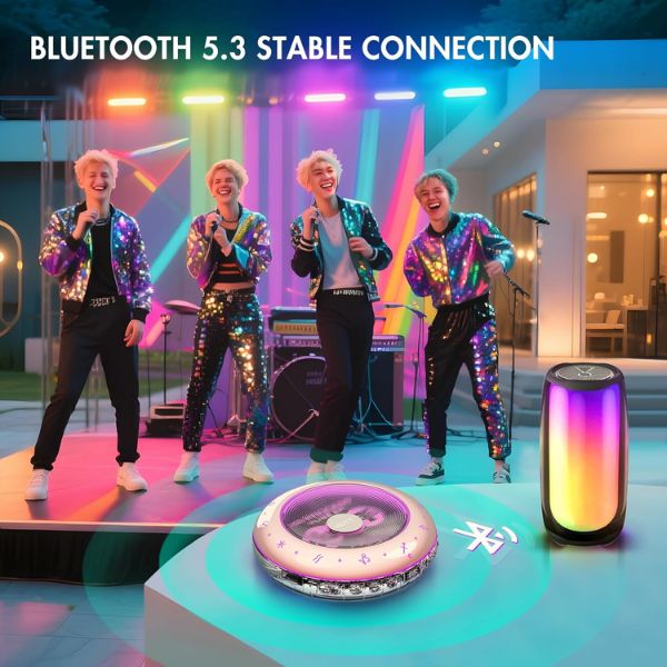 Hott (C901)Transparent Portable CD Player