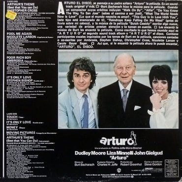 Christopher Cross, Nicolette Larson, A.O - El Disco De "Arturo" (El Millionario Seductor) - LP