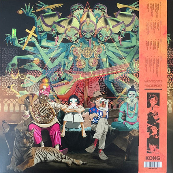 Gorillaz - Mountain (पर्वत) (Limited Edition Yellow Vinyl) - 2LP