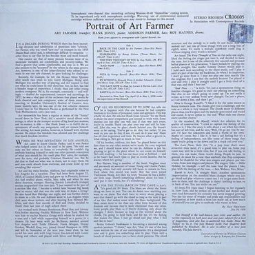 Art Farmer - Portrait Of Art Farmer - LP
