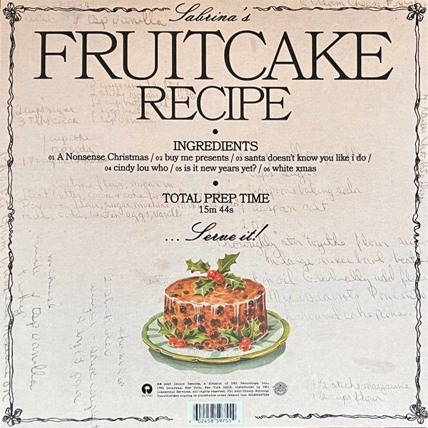 سابرينا كاربنتر - وصفة كعكة الفاكهة من سابرينا (إصدار محدود من الفينيل الأخضر الزيتوني) - ألبوم