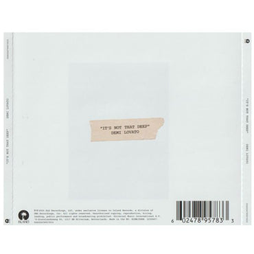 ديمي لوفاتو - الأمر ليس بهذه الخطورة - قرص مضغوط