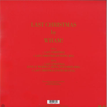 Wham! - Last Christmas (Limited Edition Picture Disc Zoetrope Vinyl) - 12"