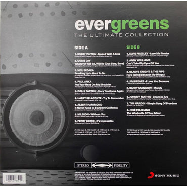 Shop now Evergreens - The Ultimate Collection - LP music store dubai